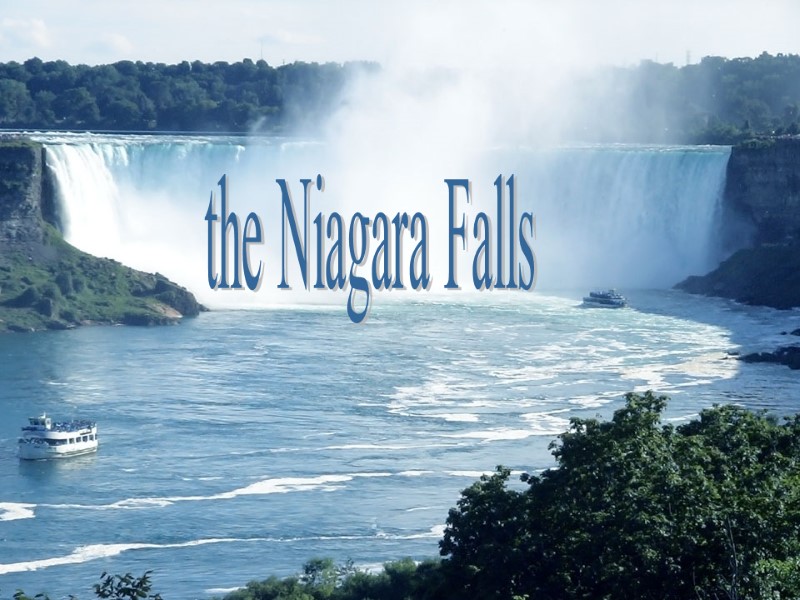the Niagara Falls